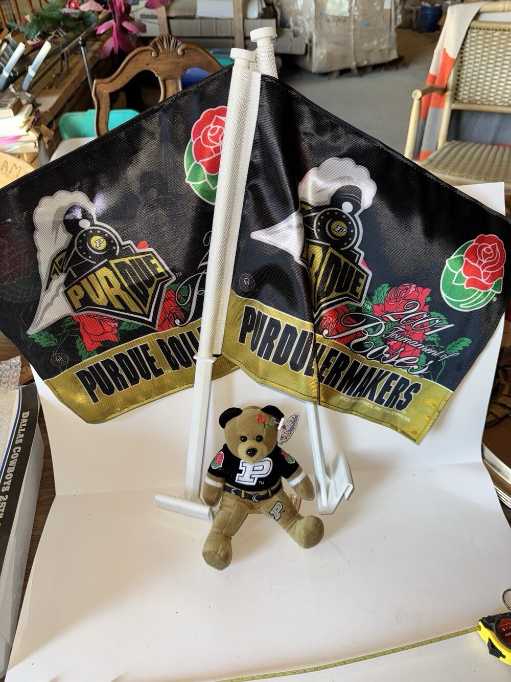 Vintage 2001 Purdue Boilermakers Rose Bowl Bound Collectible Lot